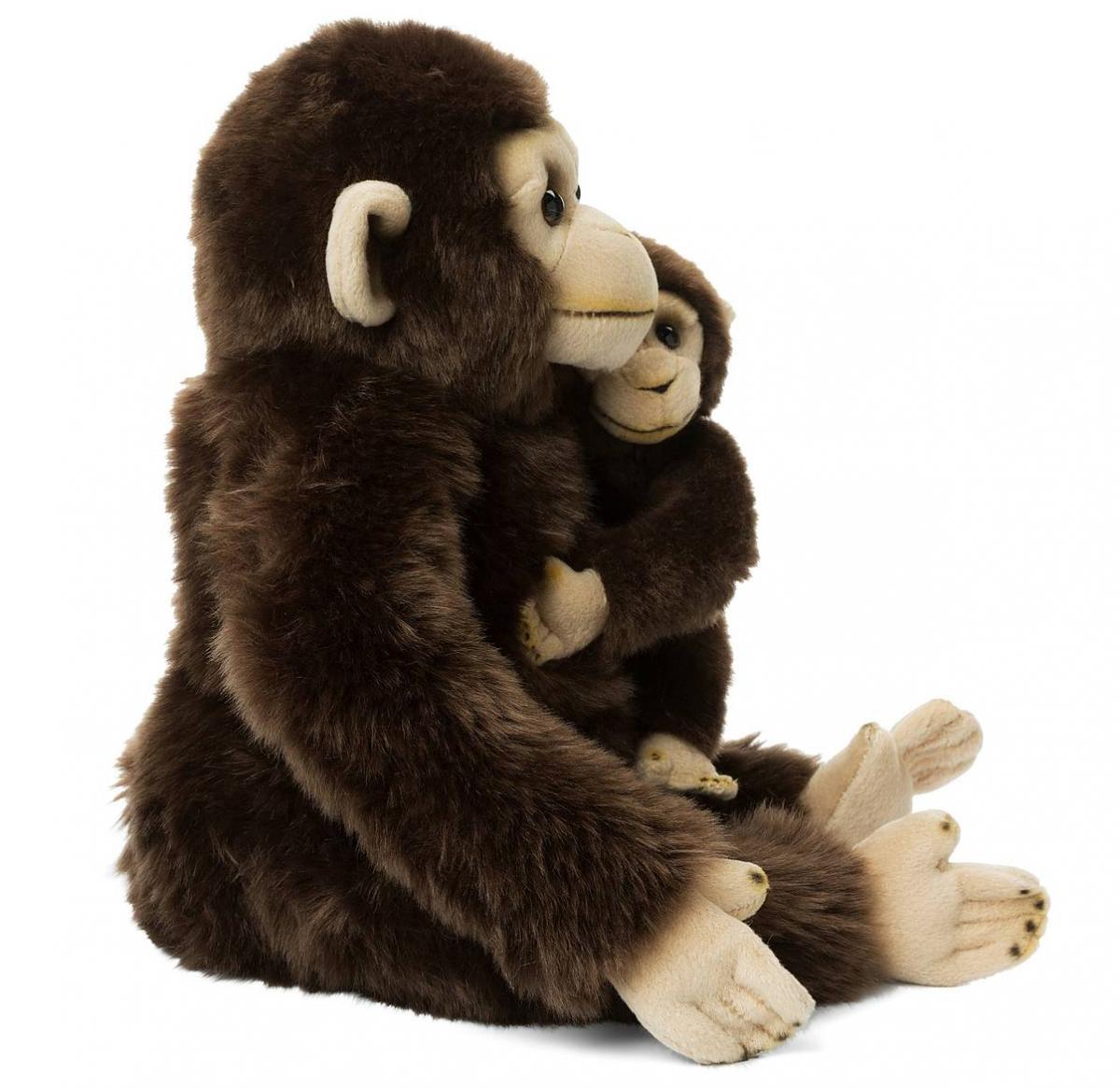WWF (Vrldsnaturfonden) Chimpanse med baby - WWF (Verdensnaturfonden)