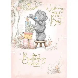 Kort, It's your birthday, bamse med Cupcake - Me To You