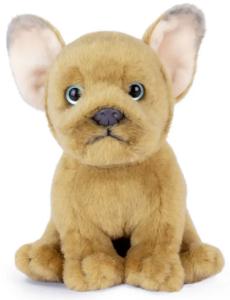 Keycraft Living Nature Fransk Bulldog hvalp (sand) - Keycraft Living Nature