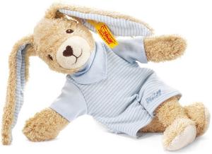 Steiff Hoppel Kanin, blå (økologisk), 20cm - Steiff