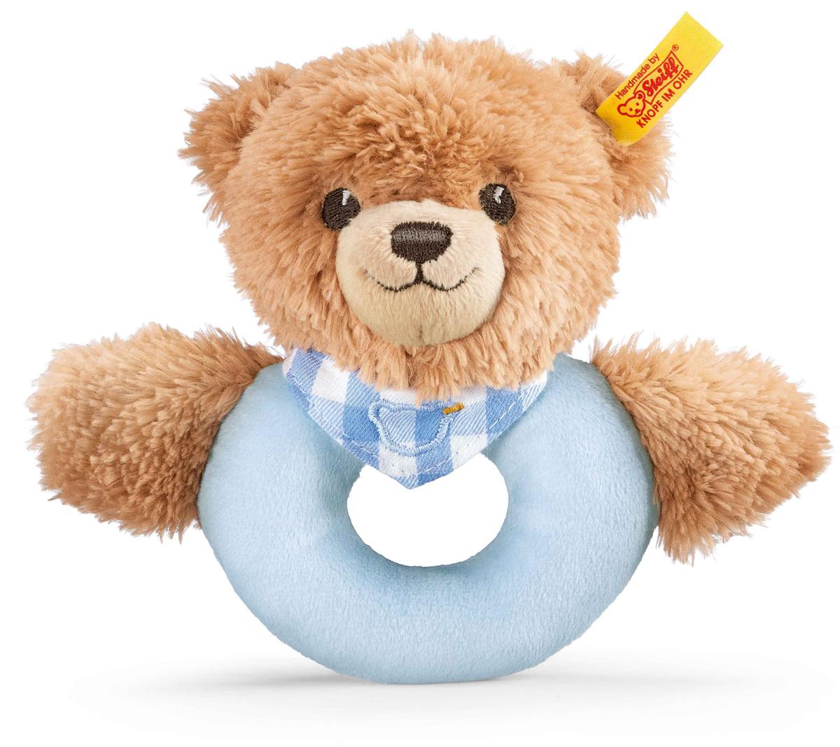 Steiff Rangle Bamse Sleep well, blå - Steiff