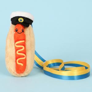 Habibi Plush Studenterbamse Hotdog