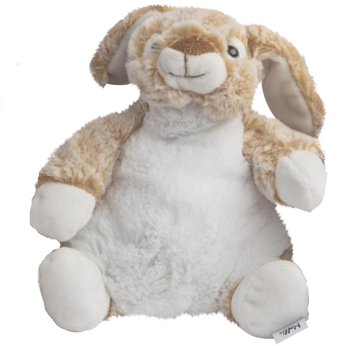 Kanin Milli (grå/brun), 21cm - Molli Toys | GetaTeddy.dk