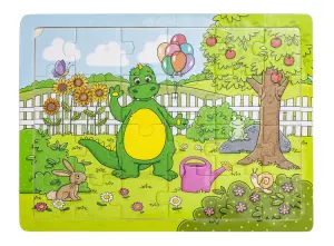 Teddykompaniet Puslespil 24 brikker - Bolibompa Dragen (Teddykompaniet)