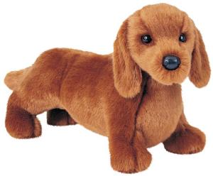 Douglas Toys Gravhund Brune - Douglas tøjdyr