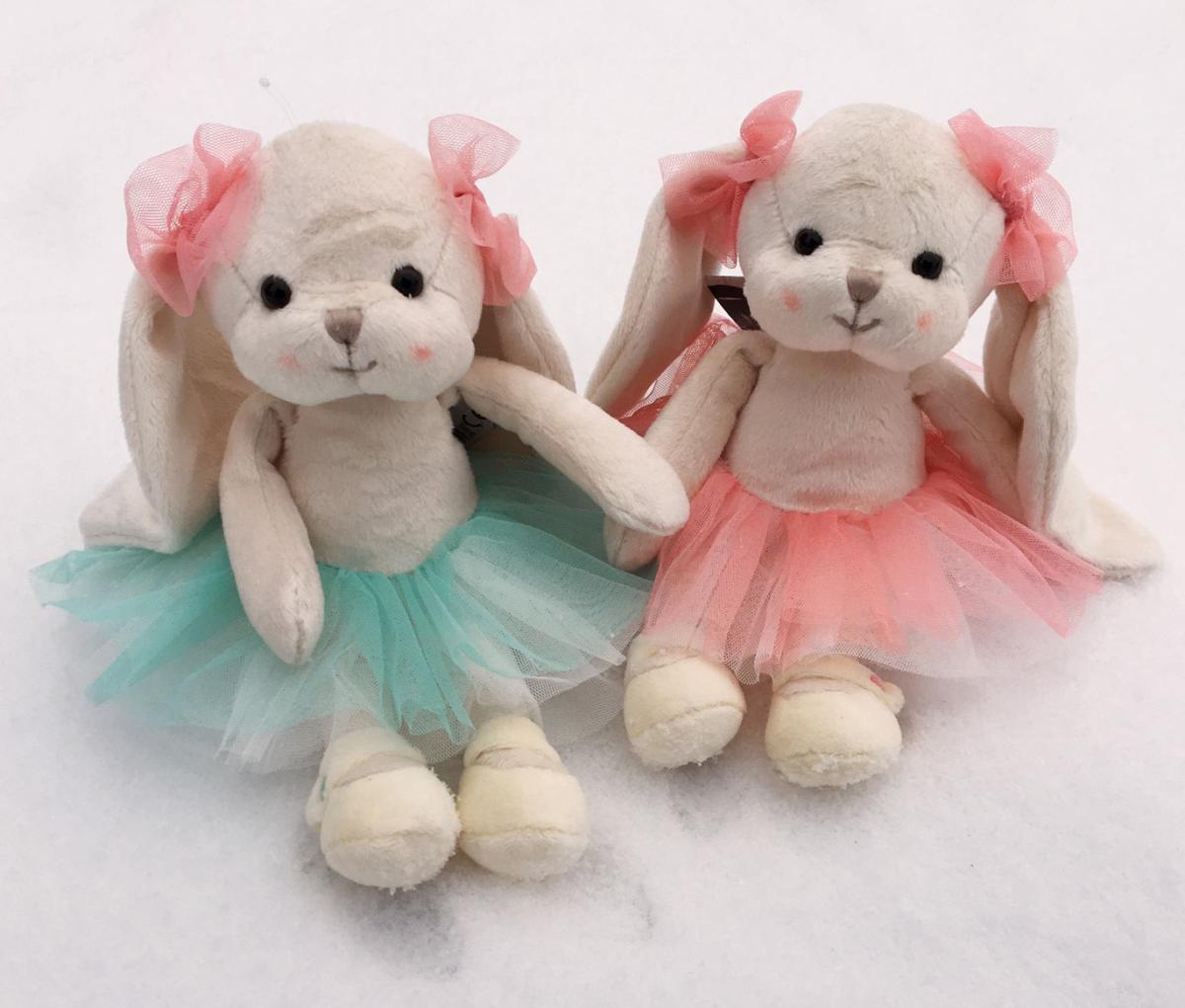 Kanin Dansende Monique, Tøjdyr, 20cm