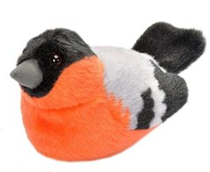 Wild Republic Dompap med fugl vokalisering, 14cm - Wild Republic