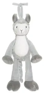 Teddykompaniet Diinglisar Spilleæske, Lama, 25 cm - Teddykompaniet