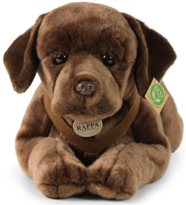 Rappa Toys Labrador, brun, 61cm (liggende) - Rappa Toys