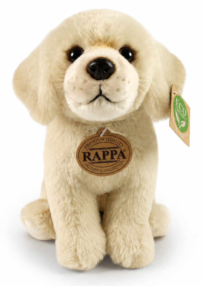 Rappa Toys Labrador, gul (siddende) - Rappa Toys