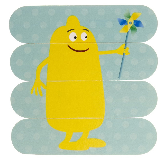 Teddykompaniet Babblarna Knoppuslespil (Teddykompaniet)