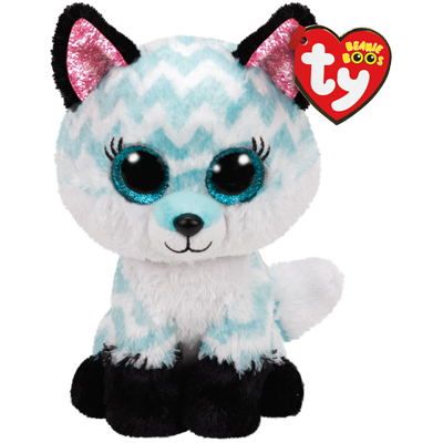 TY Beanie Boos Atlas Aqua Chevron Rv - TY Bamser