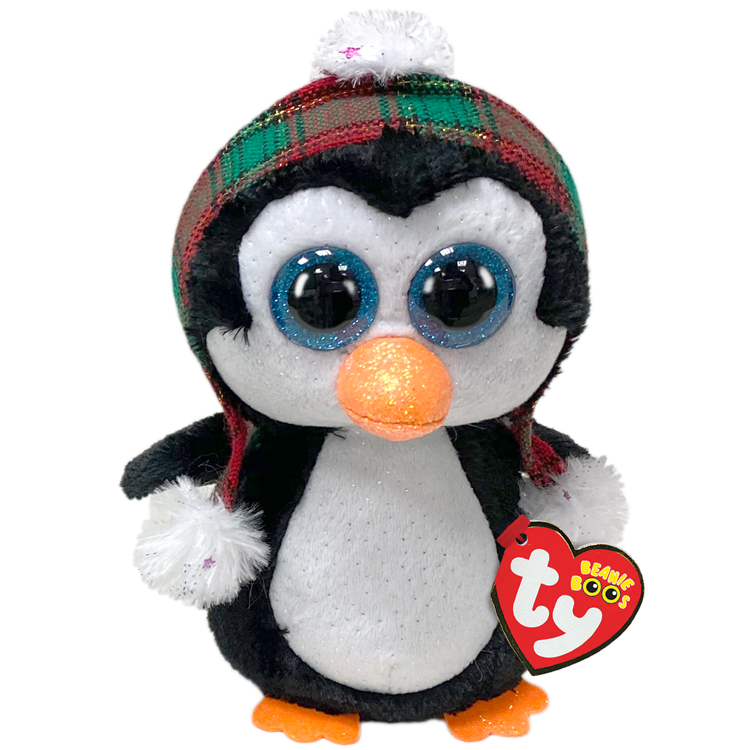 TY Beanie Boos Cheer Pingvin med hat - TY Bamser