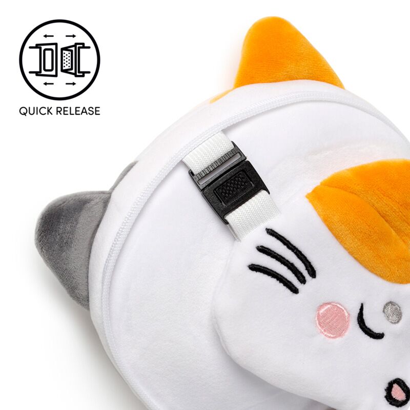 Puckator Rejsepude med sovemaske – kat