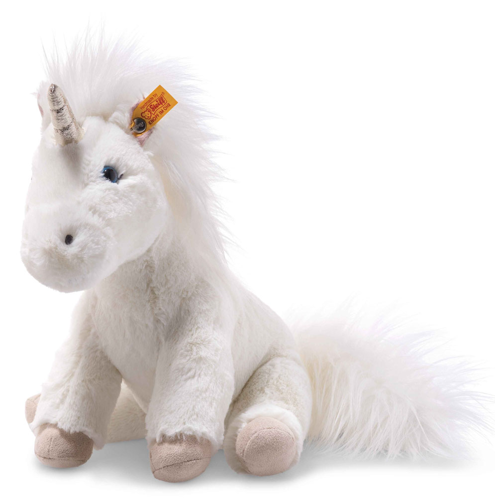 Steiff Floppy Unica Enhjørning, Soft Cuddly Friends - Steiff