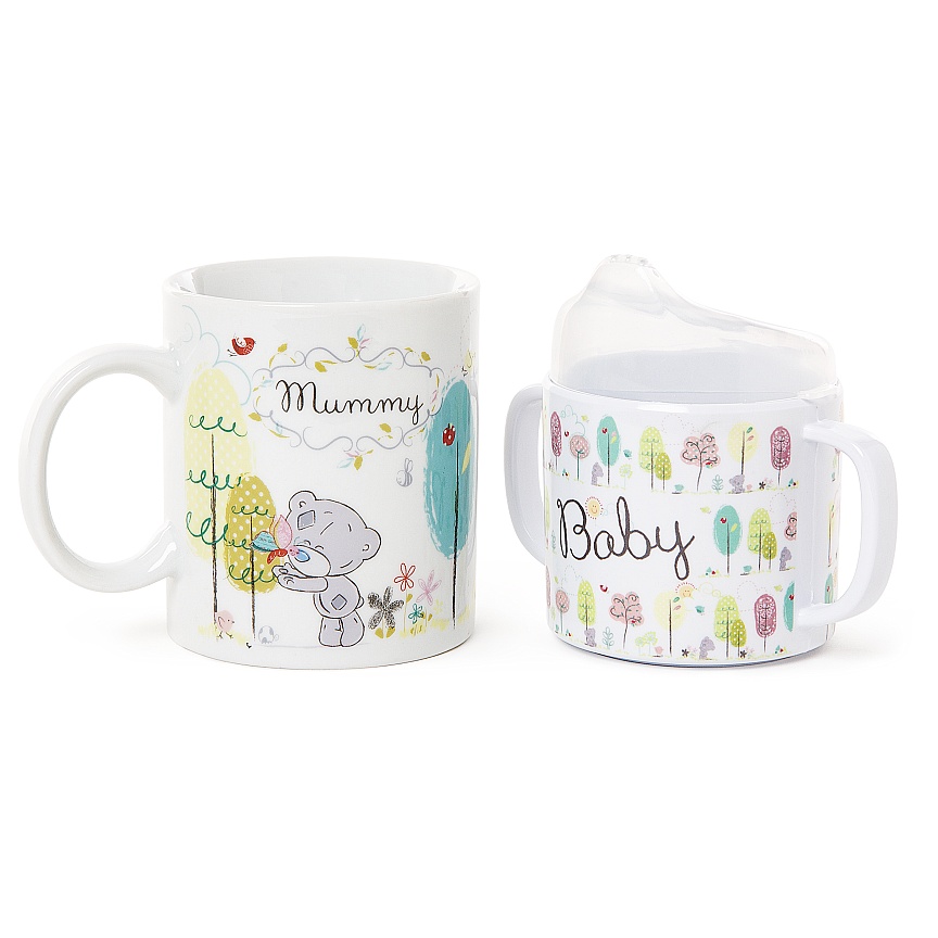 Me to you (Miranda nallar) Tatty Teddy-Sæt Mor / barn Mug - Me to you