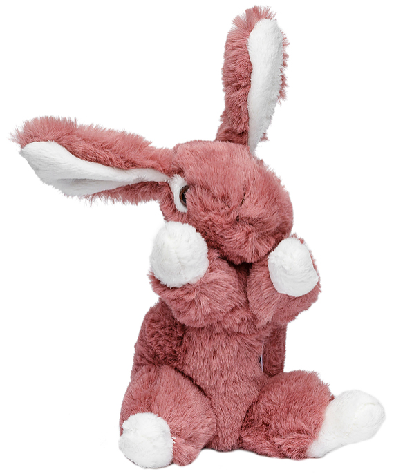 Molli Toys Kanin Lottie (lyserød), 16cm - Molli Toys