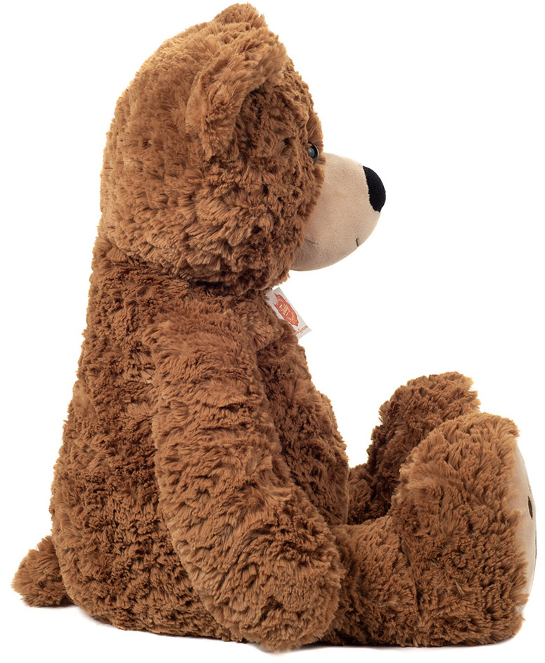 Teddykompaniet Teddybjørn med broderede poter, 55 cm (brun) – Teddy Hermann