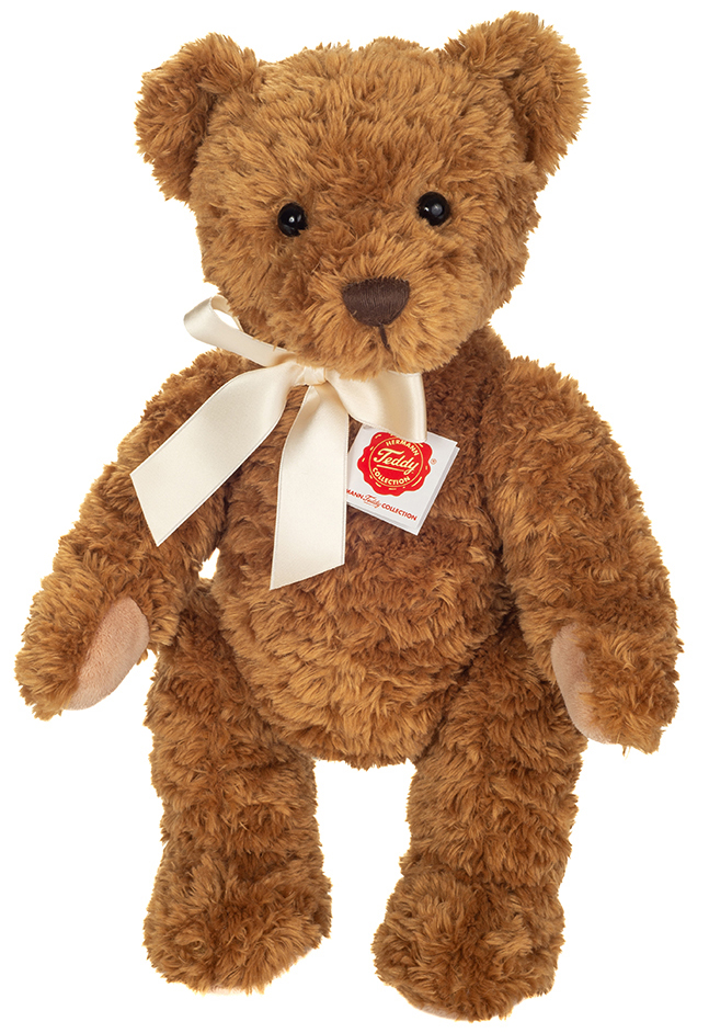 Teddy Hermann Klassisk teddybjørn, mørkebrun – Teddy Hermann