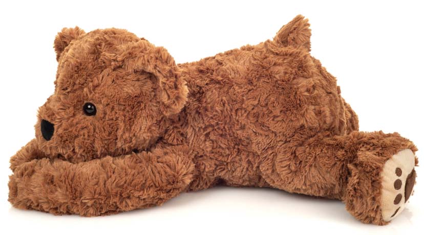 Teddy Hermann Liggende teddybjørn, brun – Teddy Hermann