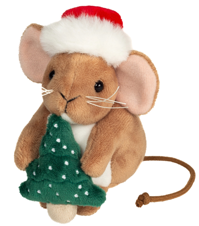 Teddy Hermann Julemus med juletræ – Teddy Hermann