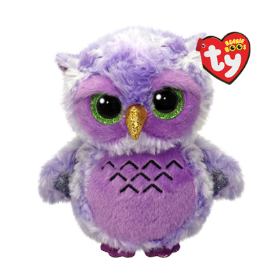 TY Beanie Boos Owlivia lilla ugle - TY Bamser