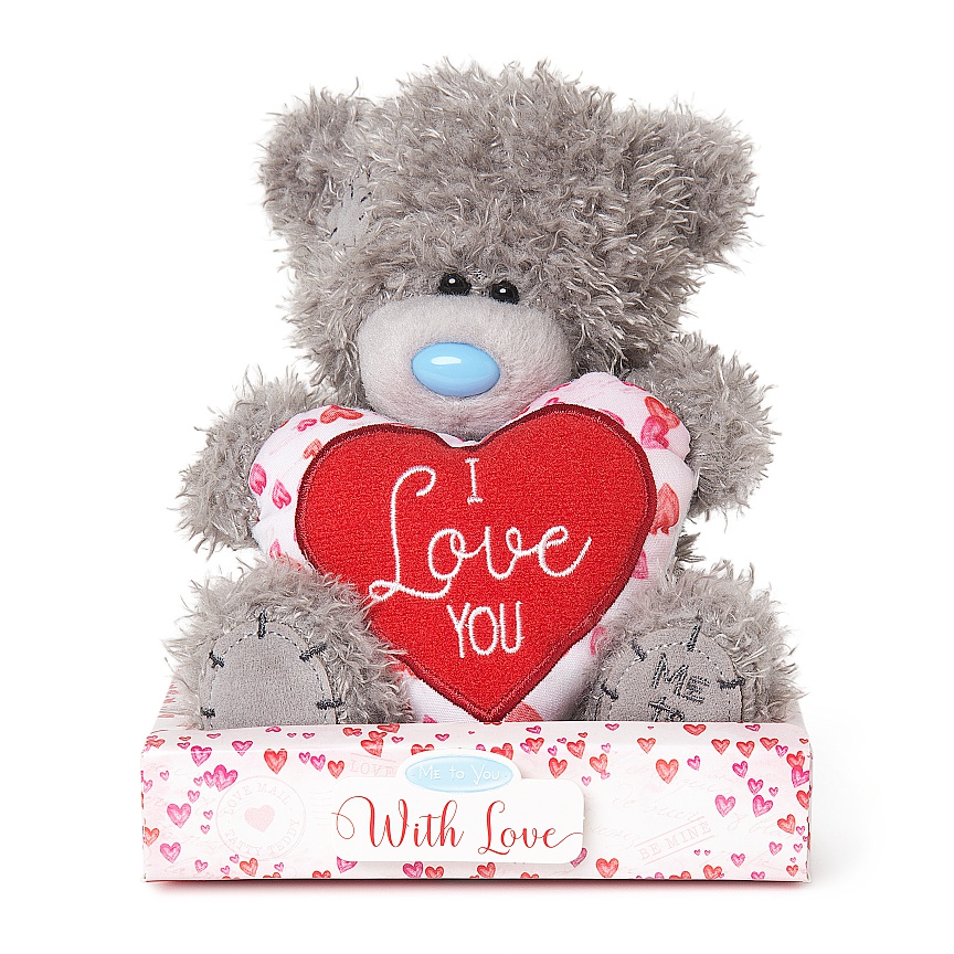 Bamse I Love You p hjertet, 15cm - Me To You