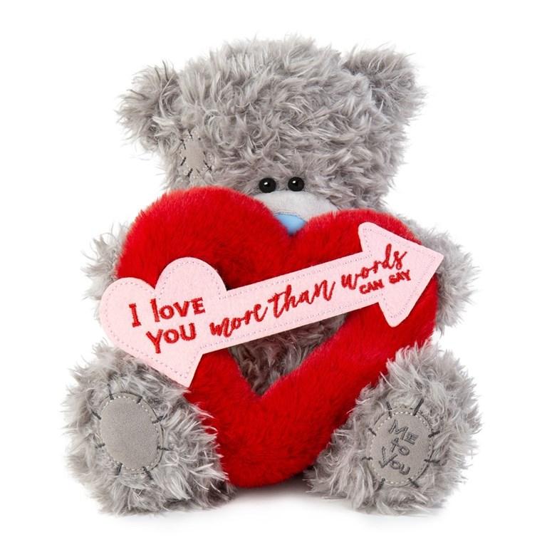 Me to you (Miranda nallar) Bamse, I love you more than words can say, 20cm - Me to you