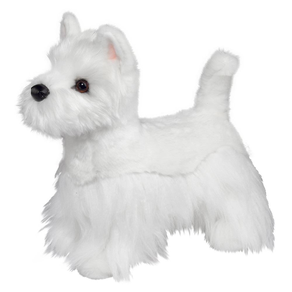 Douglas Toys West highland white terrier (Westie) - Douglas tøjdyr