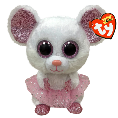 TY Beanie Boos Nina, ballerinamus - TY Bamser