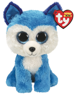 TY Beanie Boos Prince (blå husky) - TY Bamser