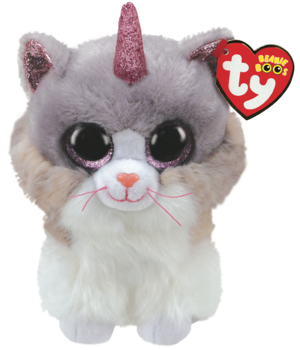 TY Beanie Boos Asher Kat med horn - TY Bamser