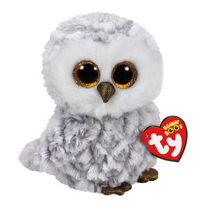 TY Beanie Boos Owlette (Grå Ugle) - TY Bamser