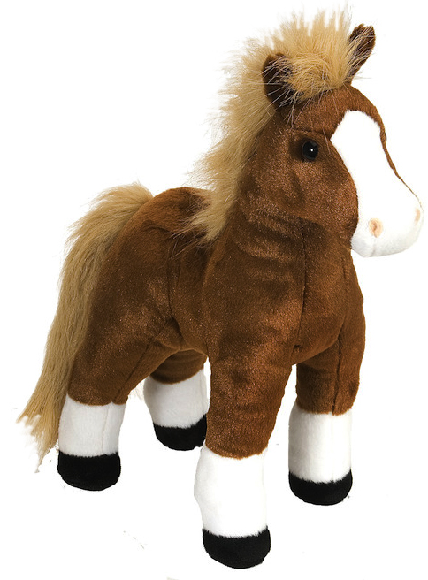 Hest, brune, 30cm - Wild Republic