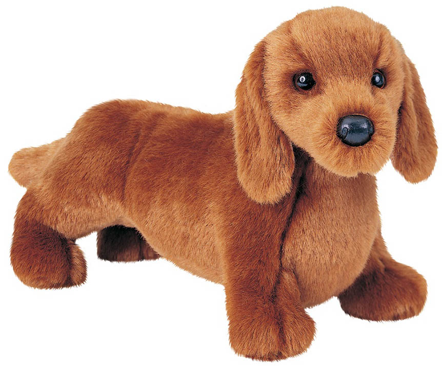 Douglas Toys Gravhund Brune - Douglas tøjdyr