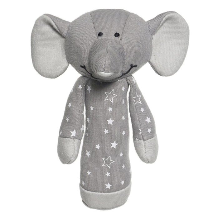 Teddykompaniet Diinglisar Organic Rangle Elefant - Teddykompaniet