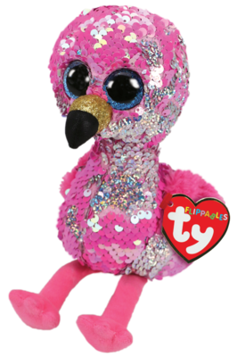 TY Flippables Pinky (Flamingo) - TY Bamser