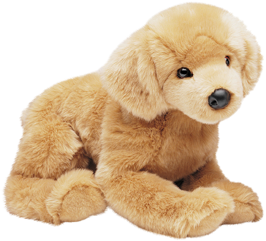 Stor Golden Retriver - Douglas Tøjdyr | GetaTeddy.dk