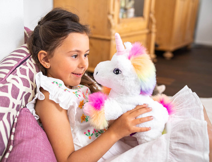 Varmebamse Pony Polly | GetaTeddy.dk