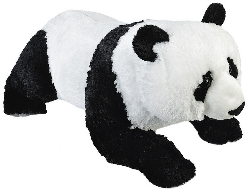 Jumbo Panda, Stor Panda, 76cm - Wild Republic | GetaTeddy.dk