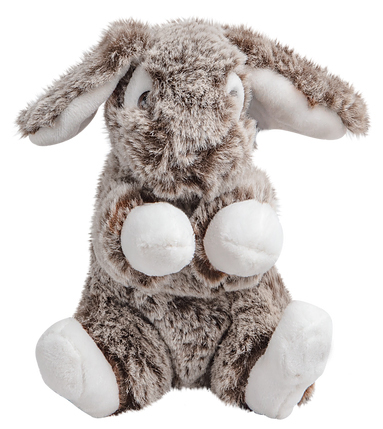 Kanin Luna, Mørkebrun, 16cm fra Molli Toys, GetaTeddy.dk