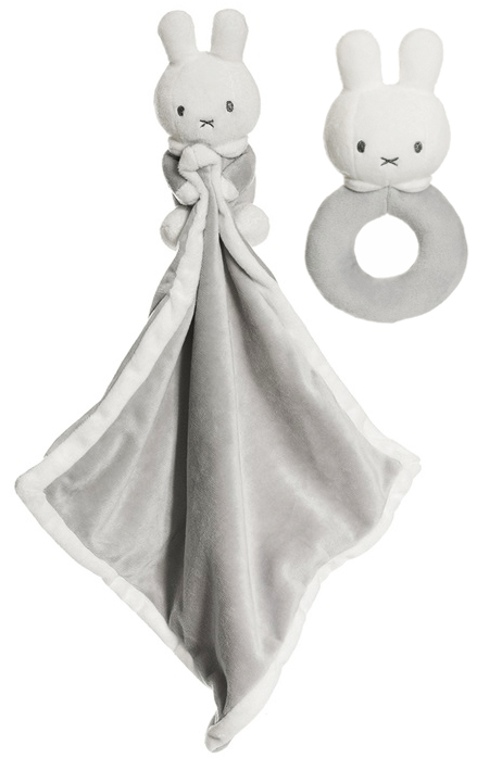 Miffy, Stor, Grå kjole, Kanin Tøjdyr, Teddykompaniet,