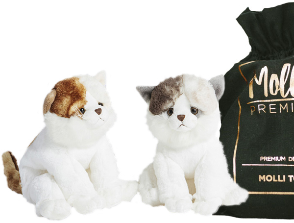 Teddybjørn, Beige, 16cm - Molli toys | GetaTeddy.dk