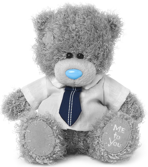 Me to you (Miranda nallar) Bamse med skjorte og slips, 15cm - Me to you