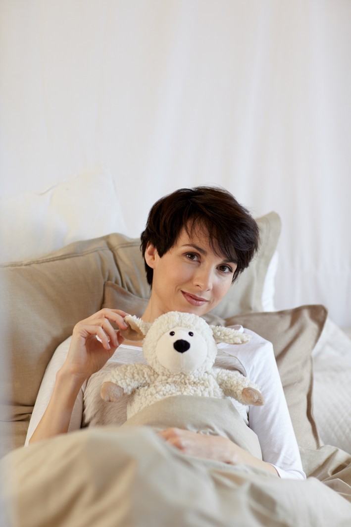 Varmebamse Fåret Bärit (Vaskbar)