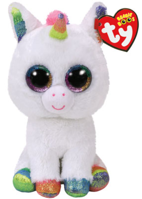 TY Beanie Boos Pixy (Hvid enhjrning) - TY Bamser