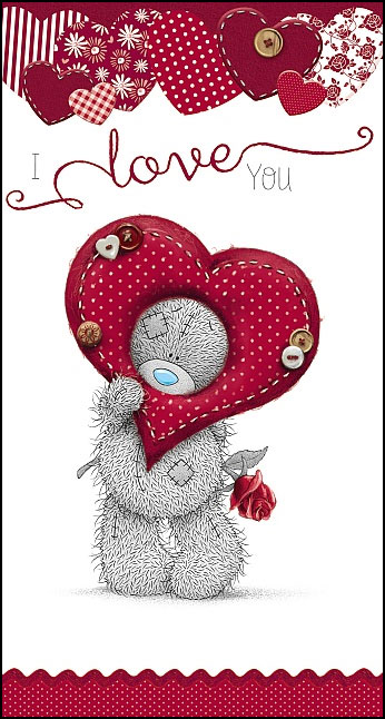 Kort, I Love You, With My Whole Heart - Me To You