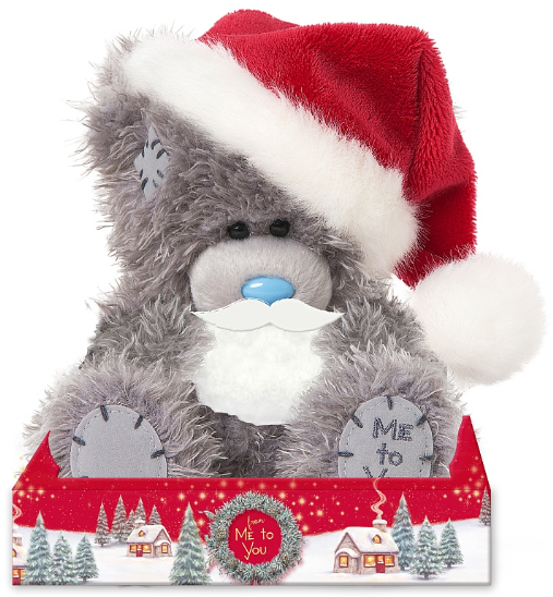 Julebamse med hat og skæg, 15cm - Me To You, GetaTeddy