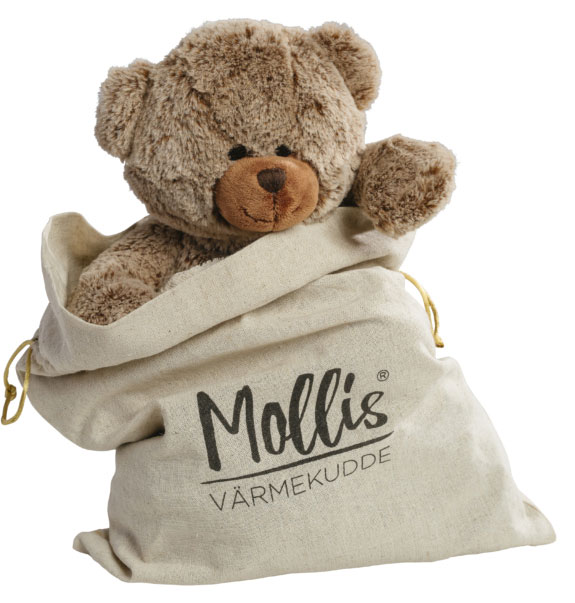 Varmebamse Teddybjrn - Molli Toys | GetaTeddy.dk