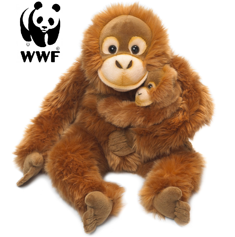 Orangutang med baby - WWF (Verdensnaturfonden)